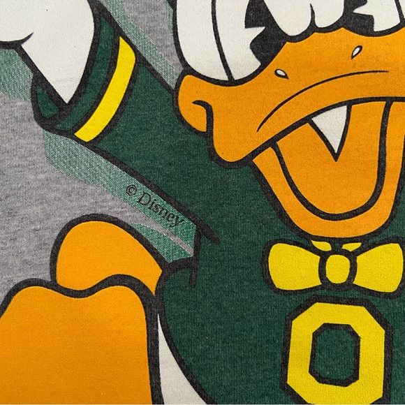 Vintage University of Oregon Men’s Donald Duck Logo T-Shirt Size Large - Picture 6 of 8